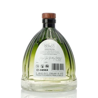 750 मिलीलीटर कारीगर बनावट घुमावदार आत्मा की बोतल