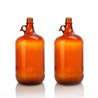 3 एल अनुकूलन योग्य लेबल साफ बीयर ग्लास बोतल